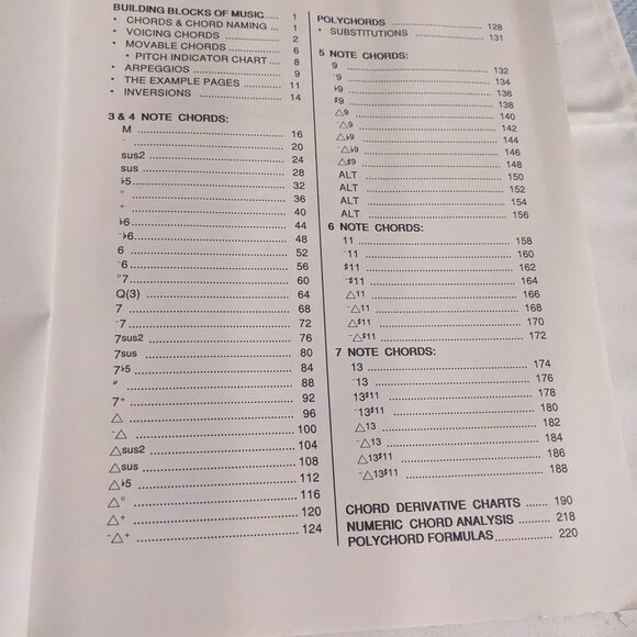 The Guitar Grimoire Chords and Voicings Book - Picture 2 of 5